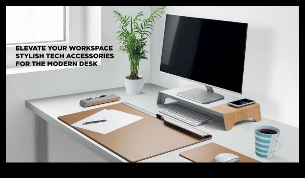 Galda estētika: stilīgi aksesuāri iedvesmojošas darbvietas izveidei