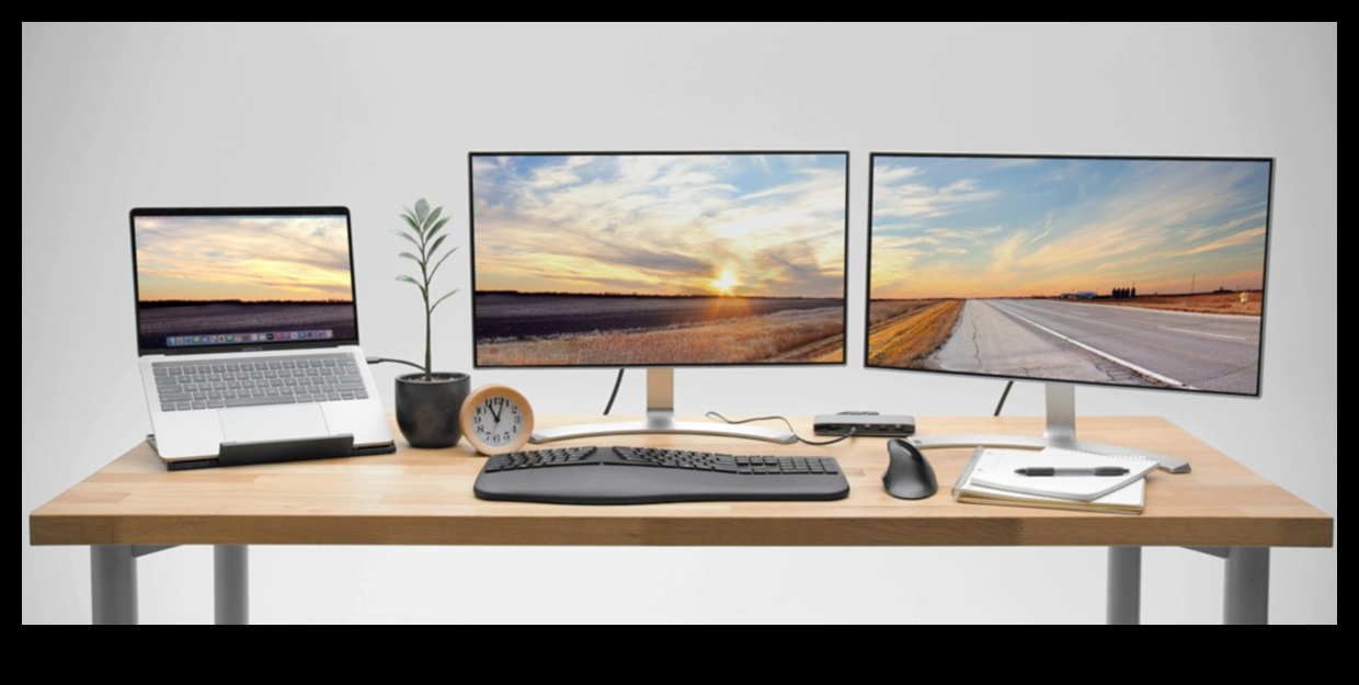 Uzlabojiet savu pieredzi: monitoru un statīva piederumi klēpjdatoriem