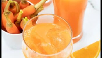Burkānu-apelsīnu simfonija: harmonizē garšas jūsu atsvaidzinošajā dzērienā