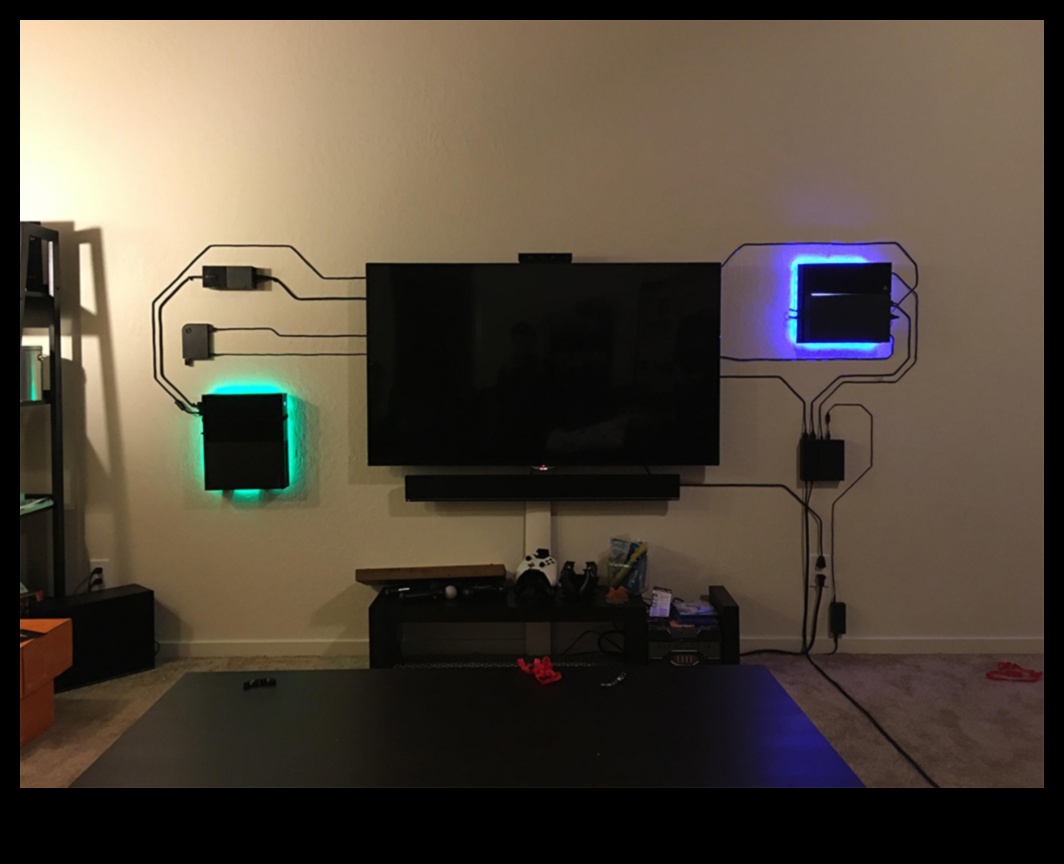 Gudra kabeļu pārvaldība: risinājumi organizētai mājas elektronikas iestatīšanai