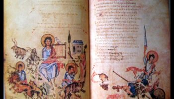 Hludova psalteris: Bizantijas manuskriptu apgaismojums