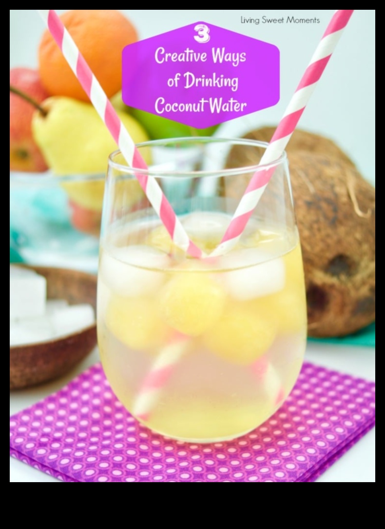 Sip and Share: Izveidojiet kokosriekstu ūdens pieredzi ar draugiem