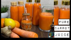 Malkojiet un zeltieties: izveidojiet veselīgu dzīvesveidu ar tīru burkānu-apelsīnu sulu