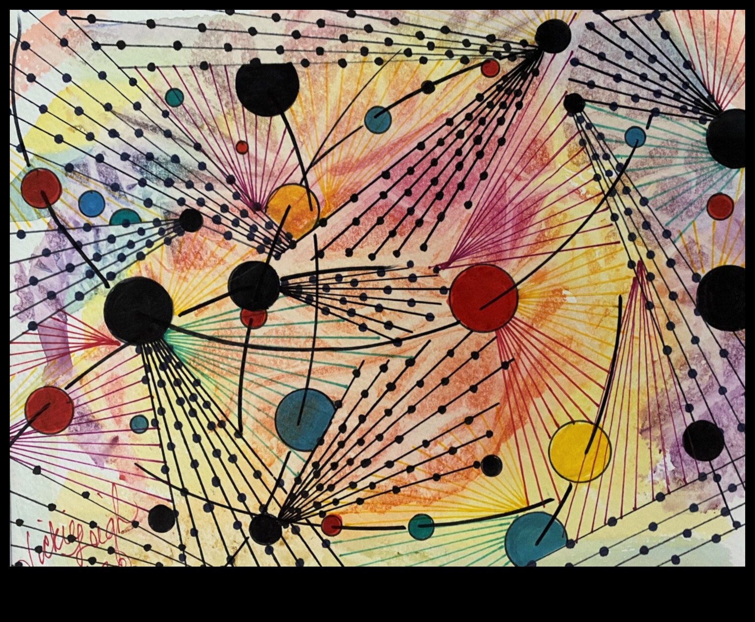 Ritmiskas rapsodijas Abstract Art's Līniju un krāsu deja 20. gadsimtā 1 Ritmiskas rapsodijas: abstraktās mākslas līniju un krāsu deja